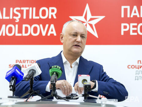 В експрезидента Молдови Додона відбулися обшуки