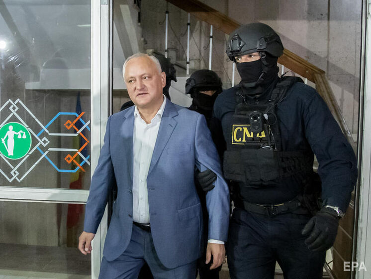 Експрезидента Молдови відправили під домашній арешт