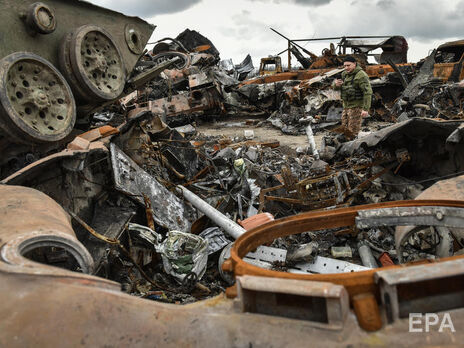 За сутки в Украине уничтожили 150 оккупантов, восемь танков и 12 боевых бронированных машин – Генштаб ВСУ