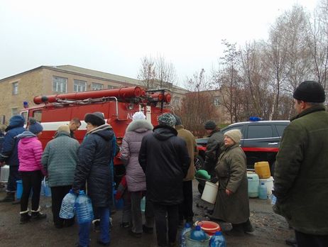 Штаб АТО: Торецк находится на грани гуманитарной катастрофы из-за прекращения водоснабжения