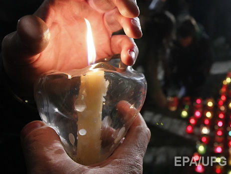 В Праге почтили память жертв Голодомора. Видео