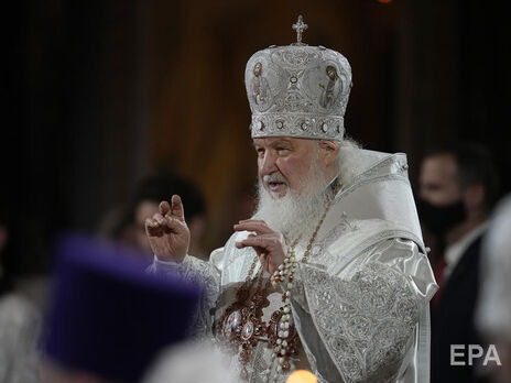 Рада предлагает СНБО ввести санкции против патриарха Кирилла и еще семерых деятелей РПЦ