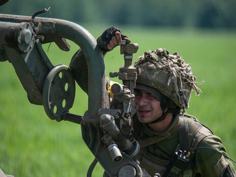 Українські військовослужбовці збили російський високоточний дрон-камікадзе