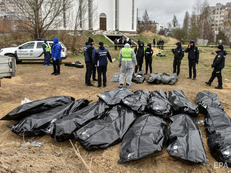 У Київській області виявили тіла вже 1314 убитих мирних жителів – поліція