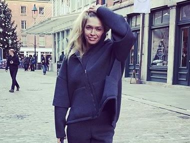 Брежнева гуляет по Нью-Йорку