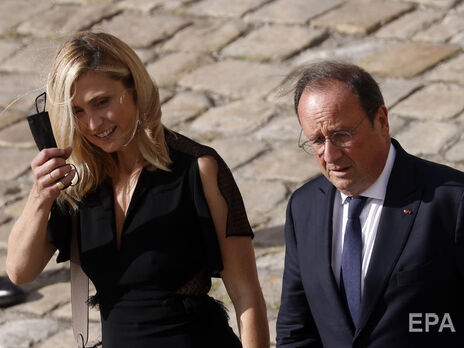 Експрезидент Франції Олланд одружився з акторкою Гайє. Вона стала його першою офіційною дружиною
