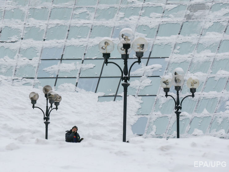 Киевские власти предупреждают об усилении снегопада в столице