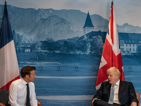Джонсон и Макрон встретились на полях саммита G7 в Германии