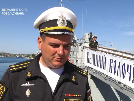 Після анексії Криму офіцер перейшов на службу до російського флоту