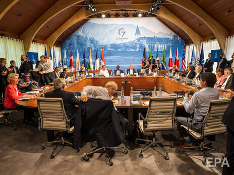 Лидеры G7 заявили о выделении $29,5 млрд бюджетной помощи Украине