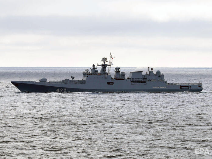 Окупанти утримують два ракетні кораблі в північно-західній частині Чорного моря – Генштаб ЗСУ