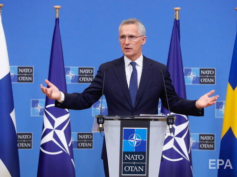 Столтенберг назвав строки вступу Фінляндії та Швеції в НАТО