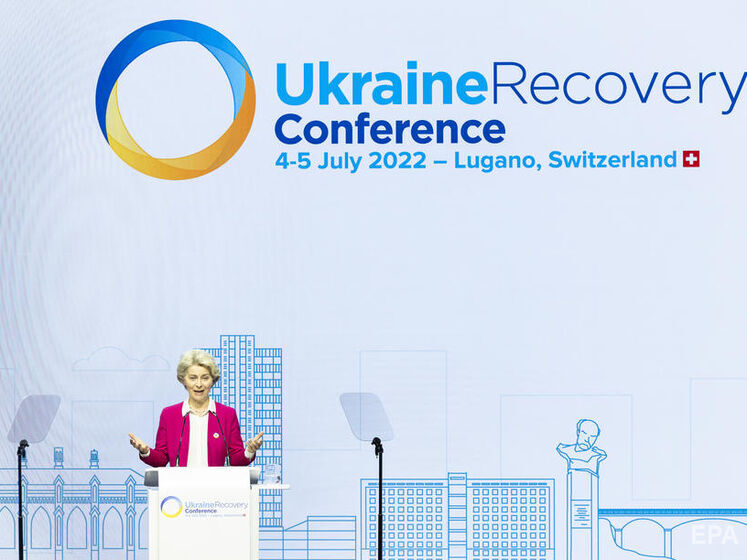 ЕС создаст платформу для координации восстановления Украины – президент Еврокомиссии