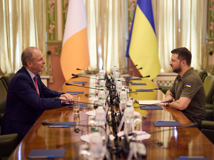 Зеленський обговорив із прем'єром Ірландії сьомий пакет санкцій, щоб РФ "відчула ціну своїх терористичних дій"