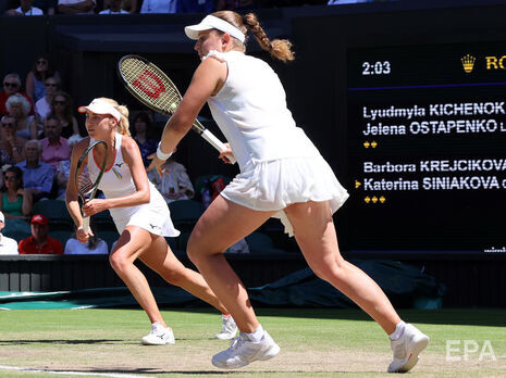 Украинка Людмила Киченок проиграла в полуфинале парного разряда на Wimbledon