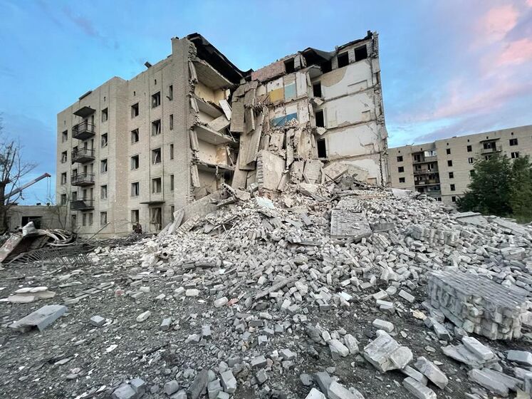 Число жертв ракетного удара оккупантов по жилой пятиэтажке в Часовом Яру увеличилось до 10 – ГСЧС