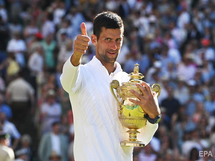 Джокович усьоме виграв Wimbledon і сподівається, що йому дадуть зіграти на US Open без вакцинації