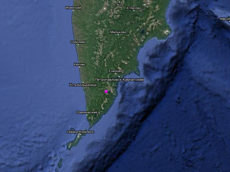 На Камчатке произошло землетрясение магнитудой 5,0