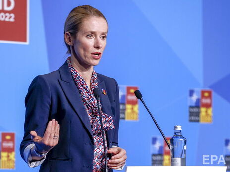 Прем'єрка Естонії Каллас офіційно оголосила про відставку. Вона планує сформувати новий уряд
