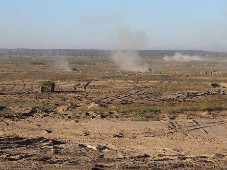 На учениях в Хмельницкой области ранены трое военных