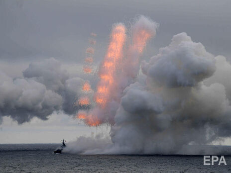 В Черном море оккупанты сосредоточили два носителя крылатых ракет 