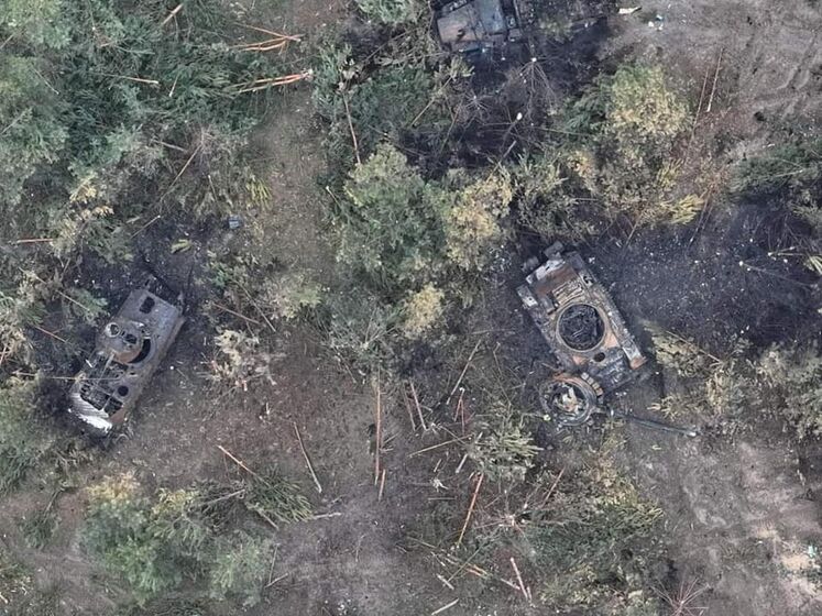Контррозвідники СБУ знищили ударними дронами ще три російські танки. Відео