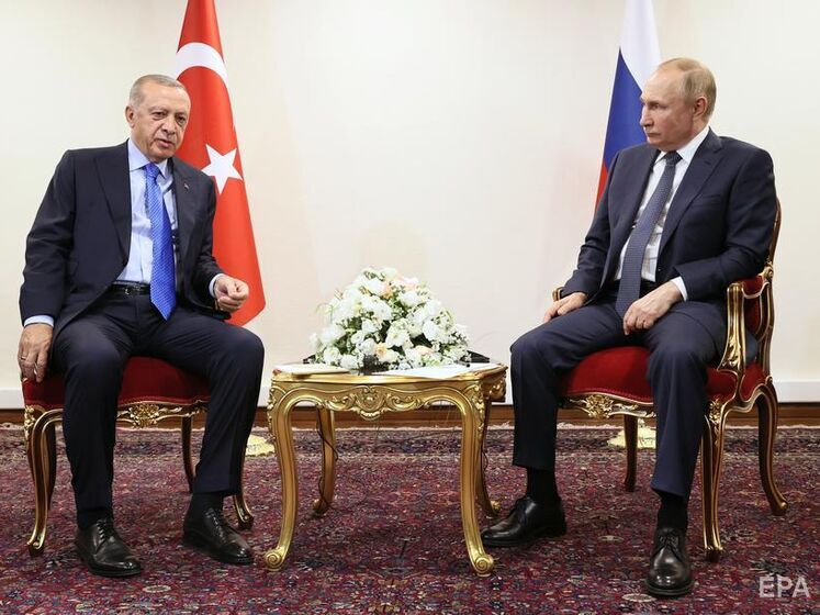 Эрдоган встретится с Путиным в Сочи на следующей неделе, будет говорить о войне РФ против Украины &ndash; "Анадолу"
