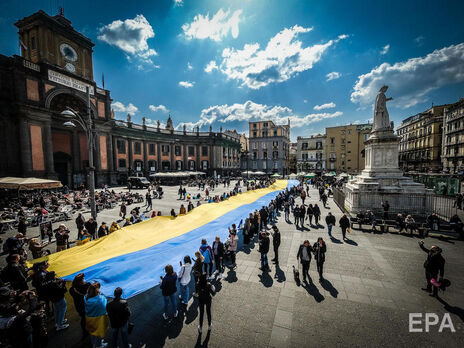 Украинцы выйдут на массовые акции протеста по всему миру из-за убийства украинских военнопленных в Оленовке