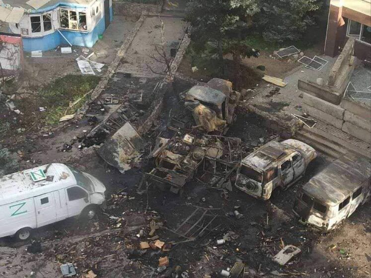 Мэр Энергодара о ночных взрывах в городе: В воздух взлетело три единицы военной техники России