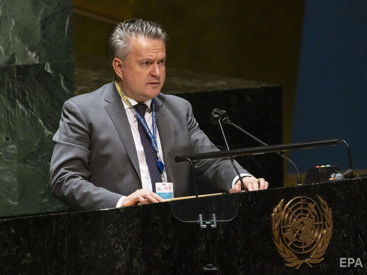 Кислица рассказал в Совбезе ООН о видео с пытками оккупантами украинского военного и теракте в Оленовке
