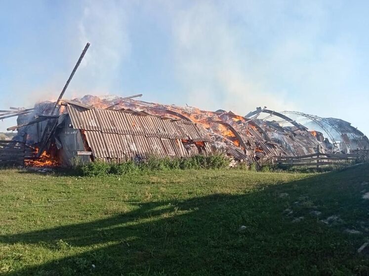 Оккупанты обстреляли ферму в Сумской области, бушует пожар – глава ОВА