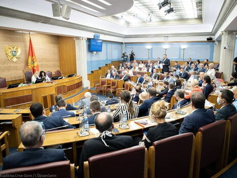 Парламент Черногории осудил вооруженную агрессию РФ против Украины