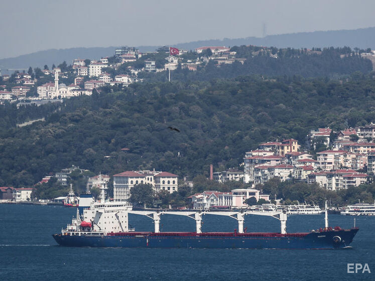 "Люди во всем мире ждут". США приветствовали первый украинский корабль с продовольствием, который прошел Черное море