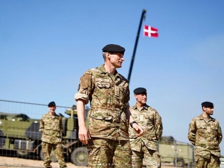 Дания примет участие в обучении украинских военных в Великобритании и, возможно, на своей территории