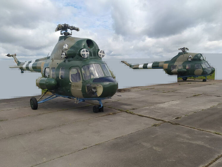 Латвия подарила ВСУ четыре боевых вертолета. Они уже в Украине