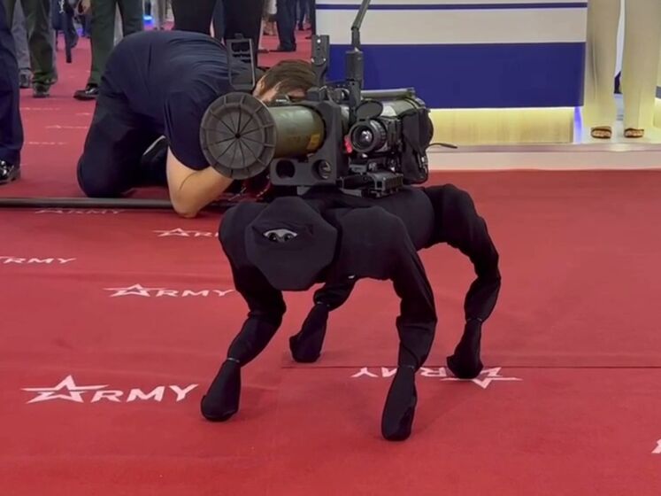 У РФ показали бойового робота-собаку з РПГ. Ним виявився китайський робот для дому з AliExpress, який не вміє стріляти