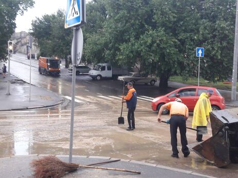 В Одесі підтопило вулиці