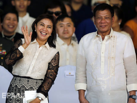 Вице-президент Филиппин покинула свой пост в правительстве из-за разногласий с Дутерте