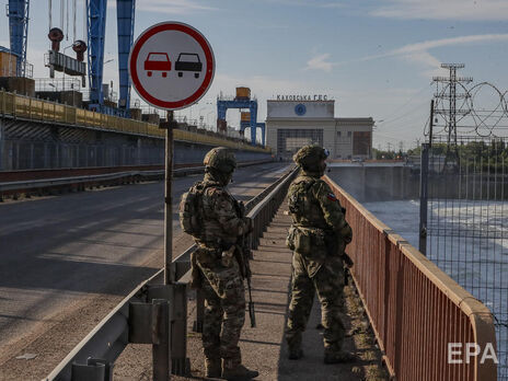 Российские войска захватили Каховскую ГЭС 24 февраля