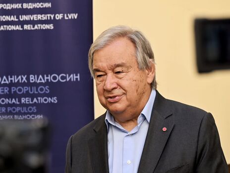 Генсек ООН выступил в университете во Львове