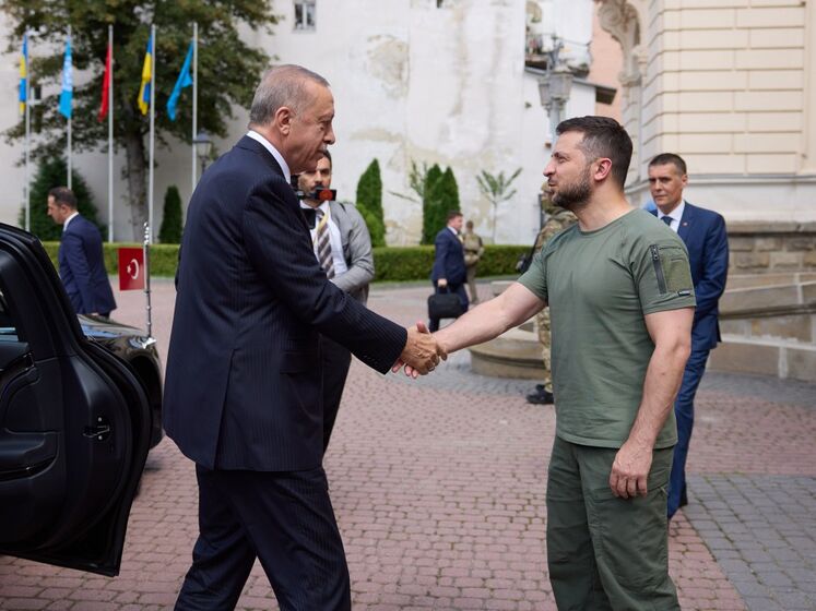 Встреча Зеленского и Эрдогана во Львове. Офис президента Украины сообщил, о чем говорили лидеры