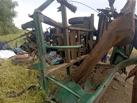 В Сумской области грузовик подорвался на мине, погиб местный фермер