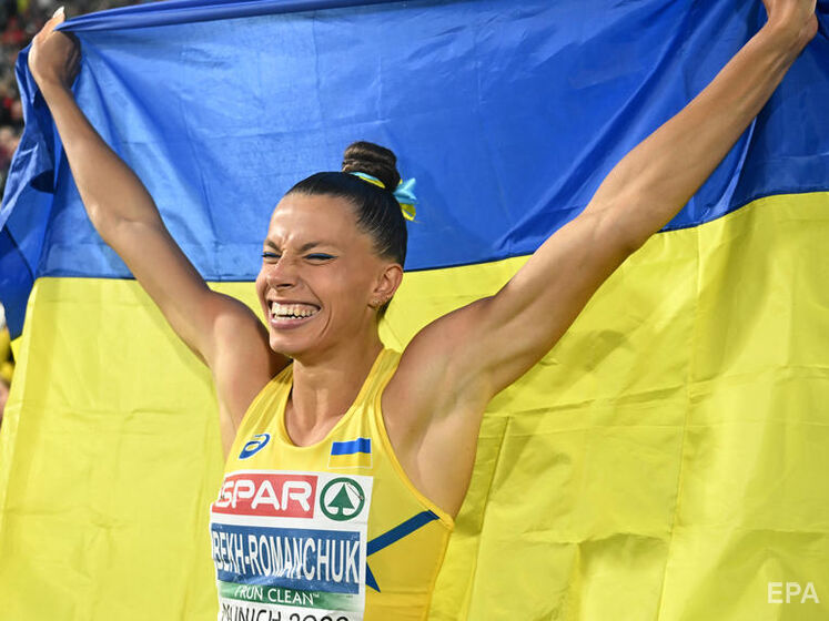 Украинка Бех-Романчук стала чемпионом Европы в тройном прыжке, установив личный рекорд