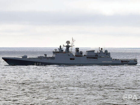 Росія після шторму збільшила кількість кораблів у Чорному морі – ОК 