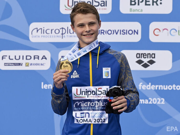 16-річний українець Середа став чемпіоном Європи зі стрибків у воду