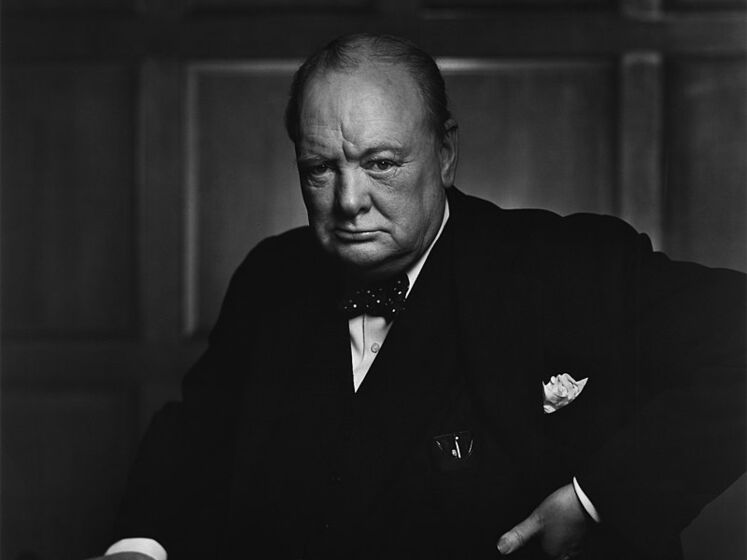 В Оттаве украли одну из самых знаменитых фотографий Черчилля