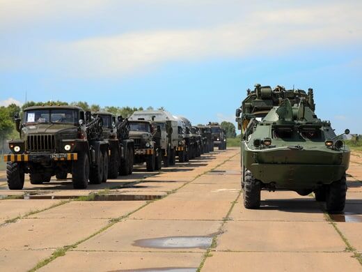 Через Мелитополь в сторону Херсона прошла российская военная техника – СМИ