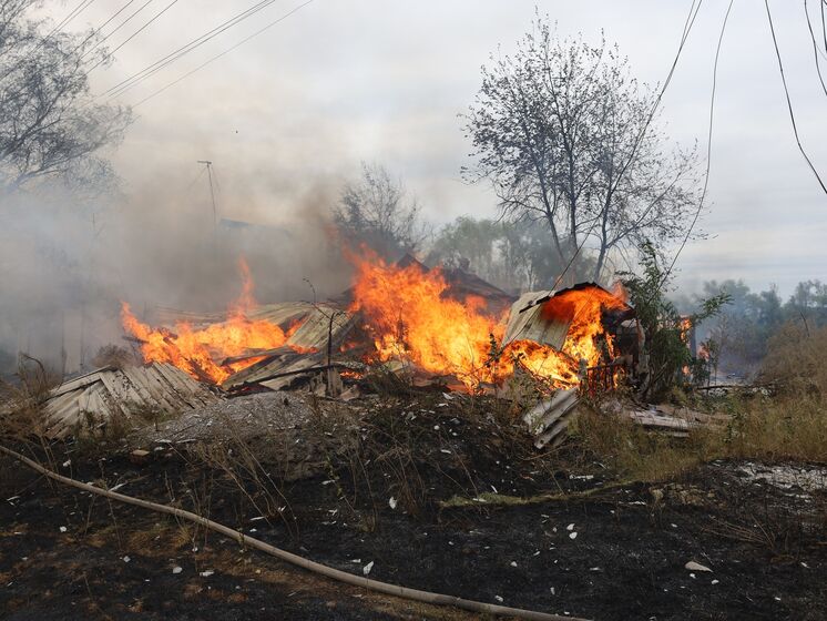В Харьковской области за сутки одна мирная жительница погибла, еще двое ранены. В селе Безруки спасатели тушили сразу 12 пожаров