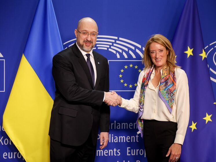 "Украина и украинцы в фокусе внимания Европарламента". Шмыгаль встретился с Метсолой