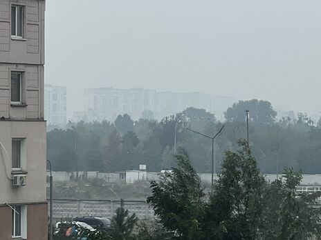 Утром 5 сентября Киев накрыл смог